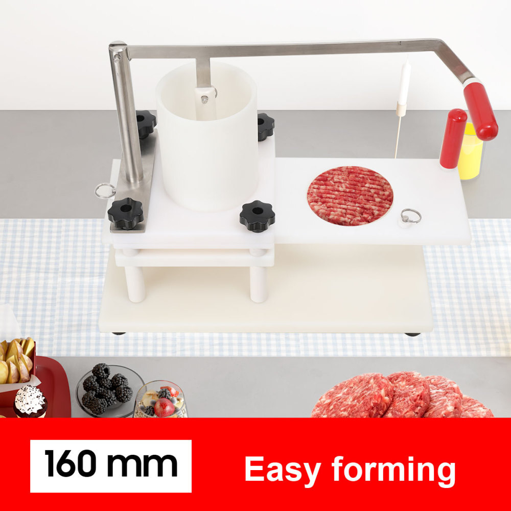 130mm Hamburger Patty Maker Manual Hamburger Forming Machine Burger Press gallery