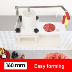 130mm Hamburger Patty Maker Manual Hamburger Forming Machine Burger Press