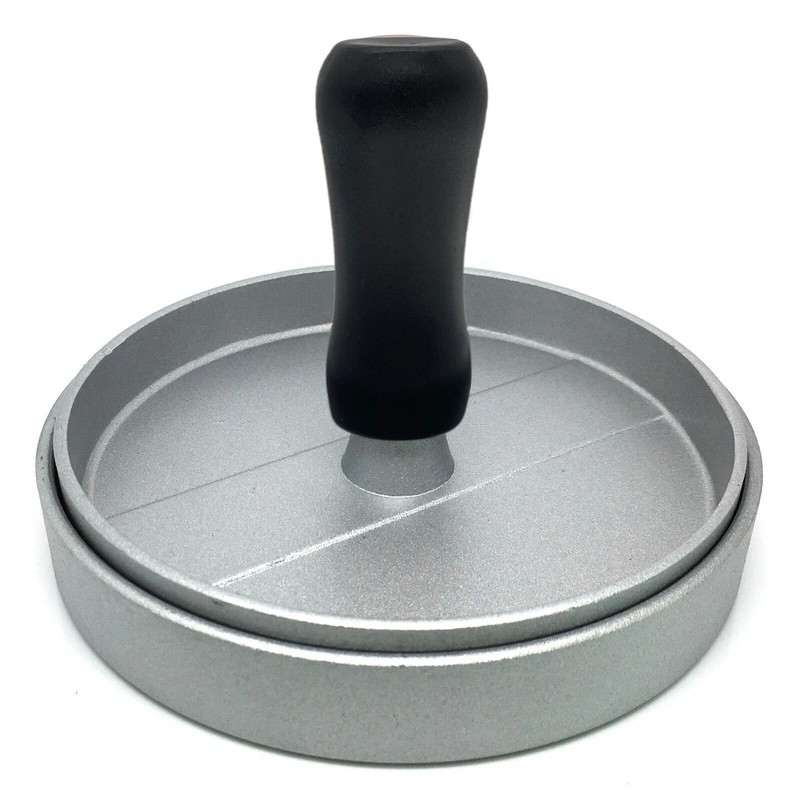 Aluminum Hamburger Press Beef Burger Grill BBQ Press Mold Patty Maker gallery