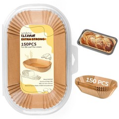 Loaf Pan Liners, 150PCS Bread Liners 9×5 Inch, fit for 9x5inch, Natural