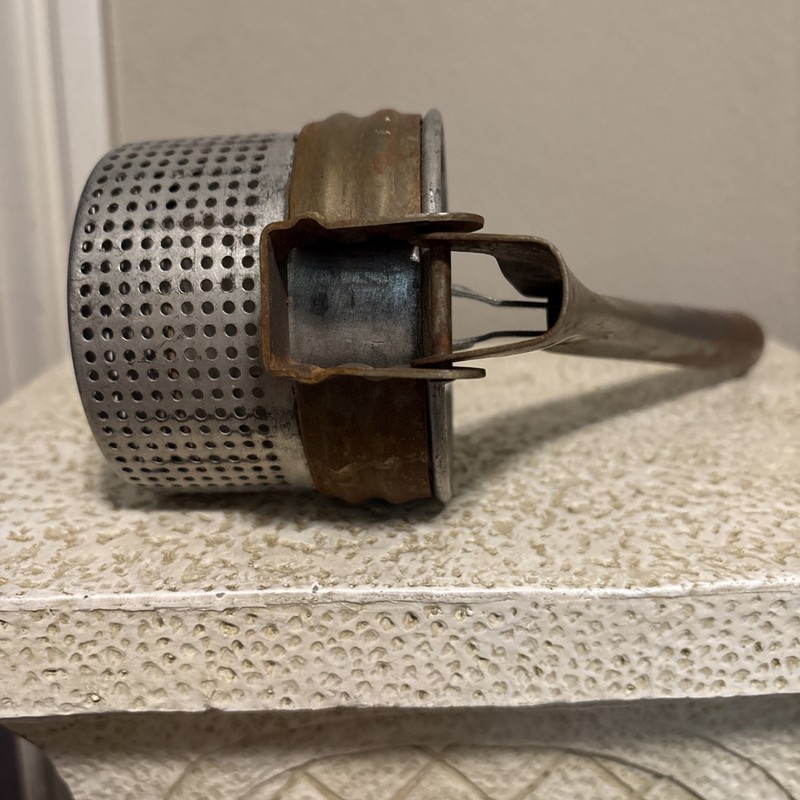 Collectible Vintage Metal Food Press G6 gallery