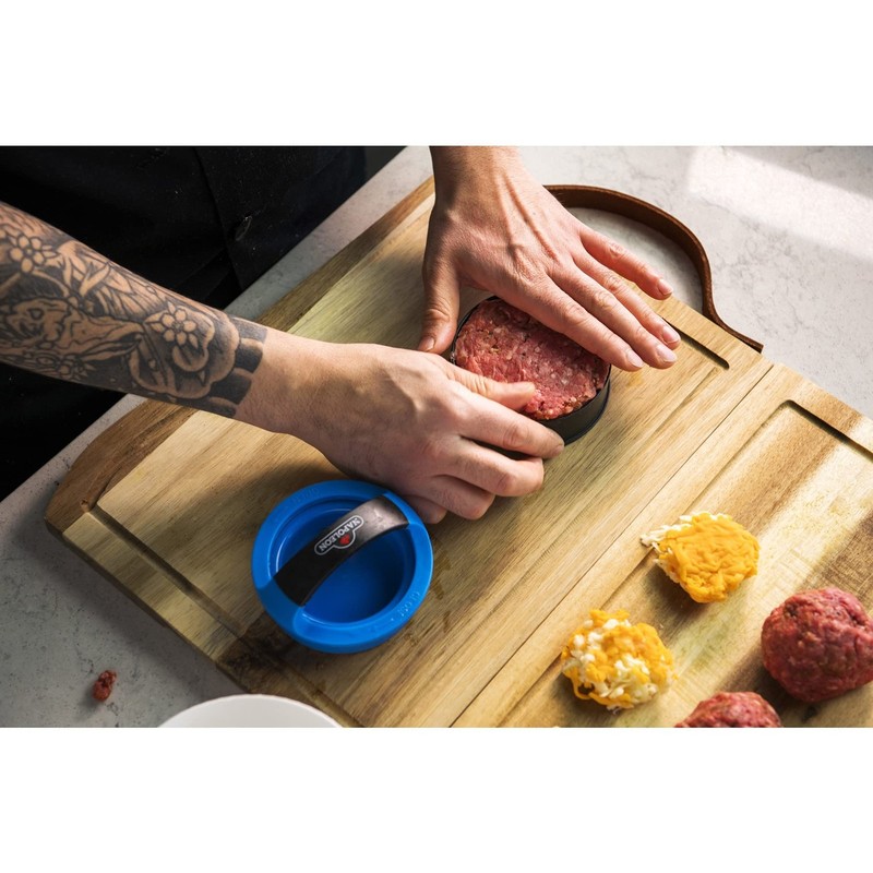 Napoleon Gourmet Burger Press Kit - Hamburger and Slide Press, Stuffed Burger... gallery