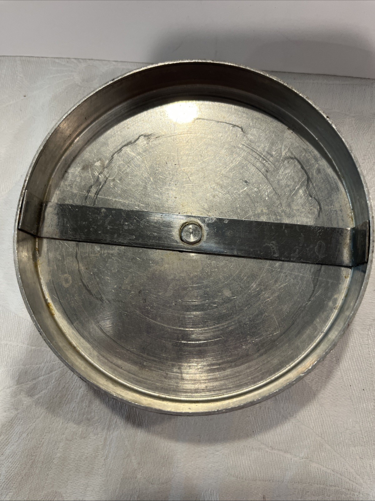 Vintage 1960s Heuck Burger Press Metal CIN'TI 20.0. US Pat D191367 USA EUC gallery