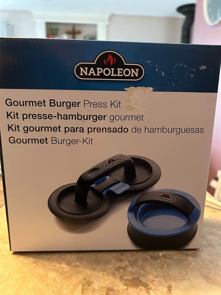 Napoleon Gourmet 3-1 hamburger patty press kit