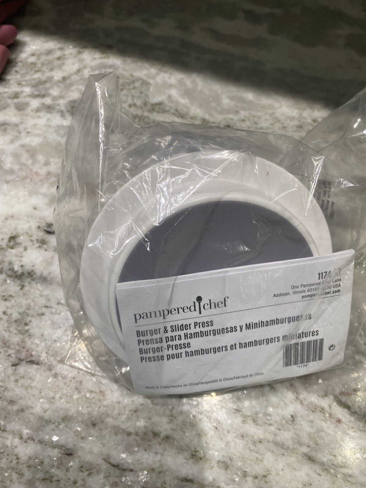 Pampered Chef #1174 Burger & Slider Press (Factory Sealed) gallery