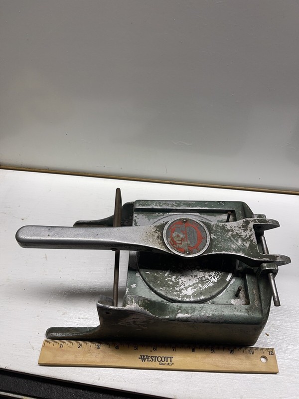 Vintage HOLLYMATIC 'Holly Jr' Hamburger 5" Patty Mold Press Machine Aluminum gallery