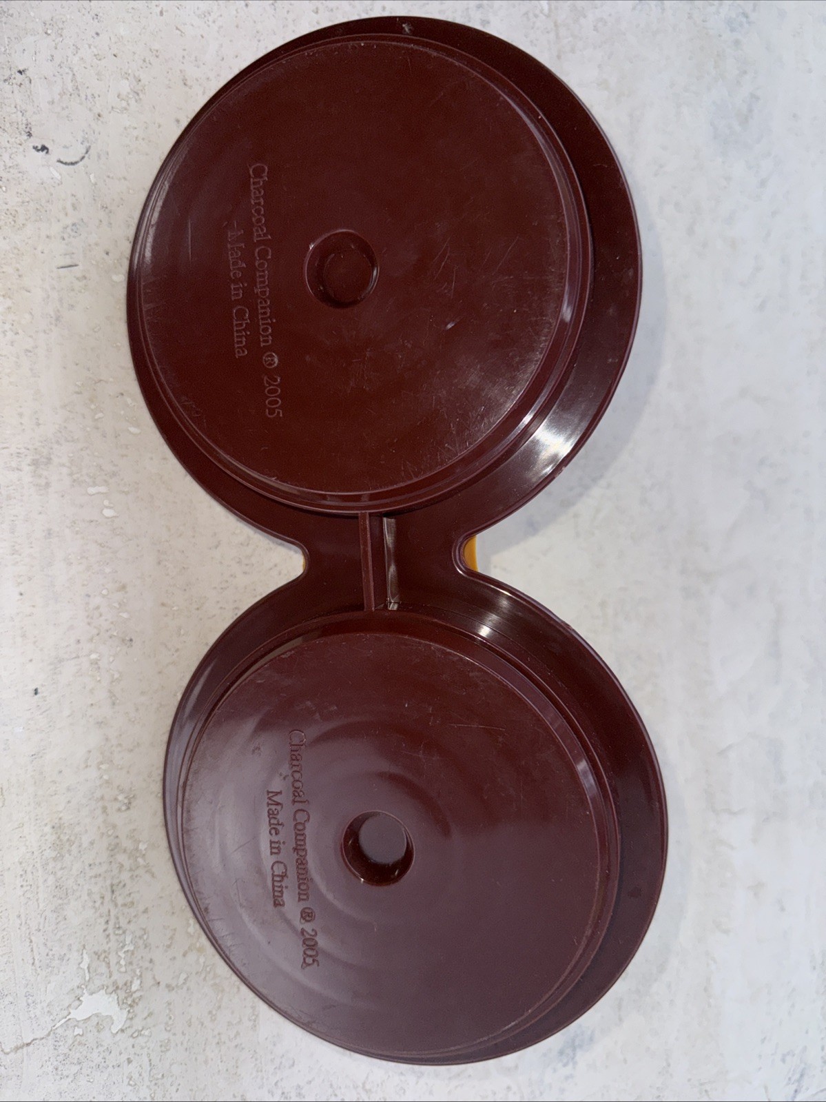 Vintage Charcoal Champion Dual Hamburger Press /Mold Burger Grill Prep 2005 gallery
