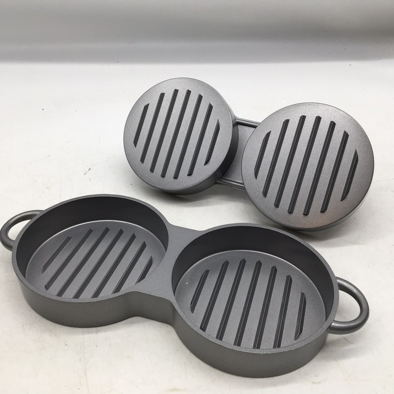 Crate And Barrel Double Burger Press - With Sticker Never Used! gallery