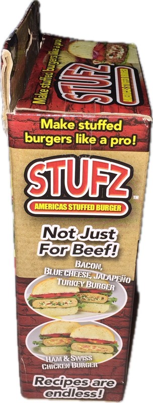 STUFZ Americas Stuffed Burger As Seen On TV Make Burgers Like A Pro! Brand New gallery
