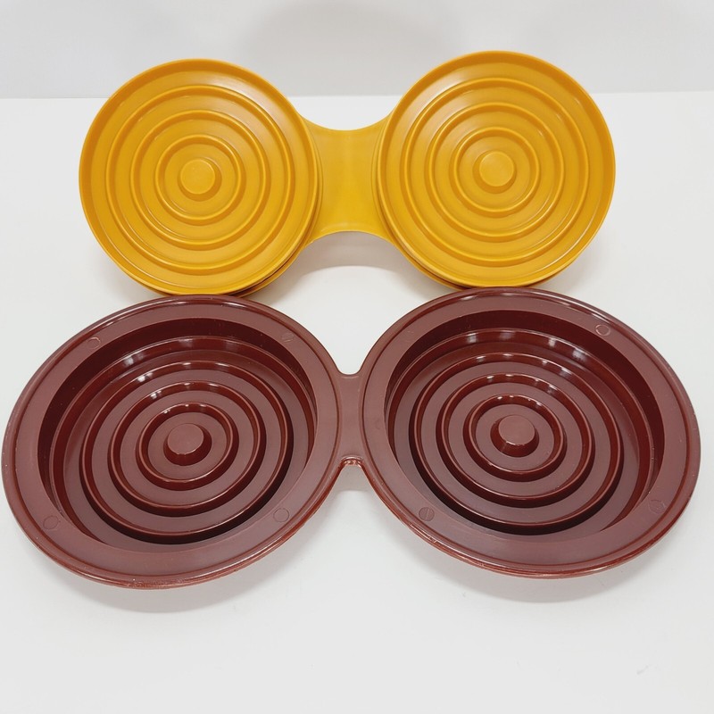 Charcoal Companion Double Hamburger Press Mold / 4.5" Circular Burger Patties gallery