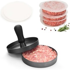 Burger Press 200 Patty Papers Aluminum Burger Press Patty Maker Meat Beef Cheese
