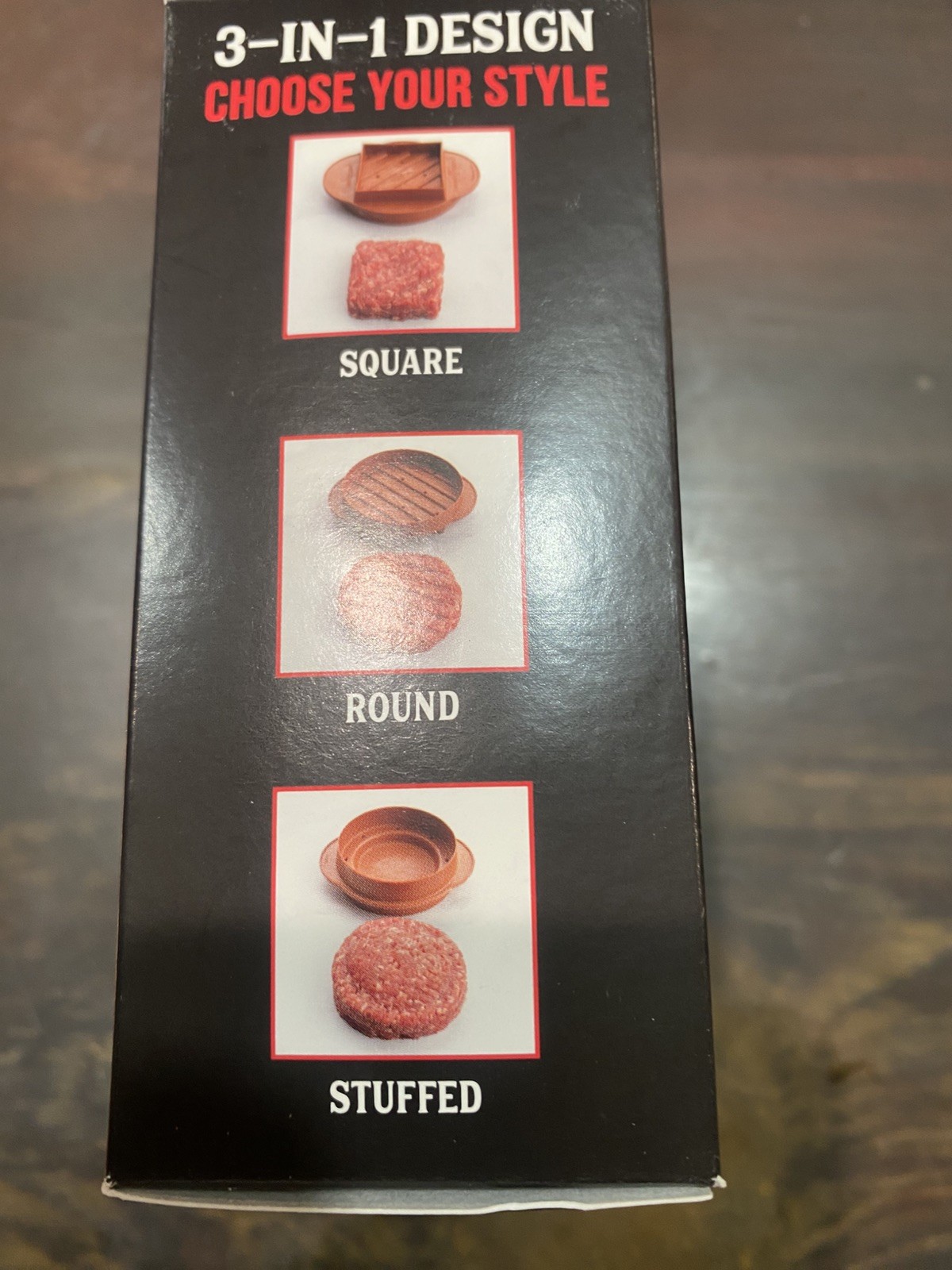 Nordic Ware 3 in 1 Stuffed Burger Press gallery