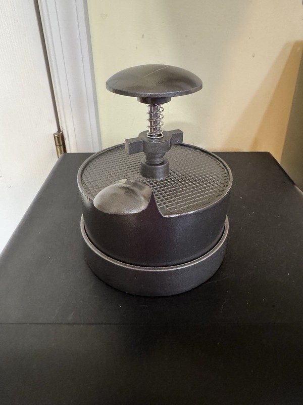 Burger Single Press Cast Aluminum Nonstick Adjustable Hamburger Mold Heavy Duty gallery