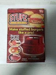 STUFZ Americas Stuffed Burger, As Seen On TV, Make Stuffed Burgers Like A Pro!