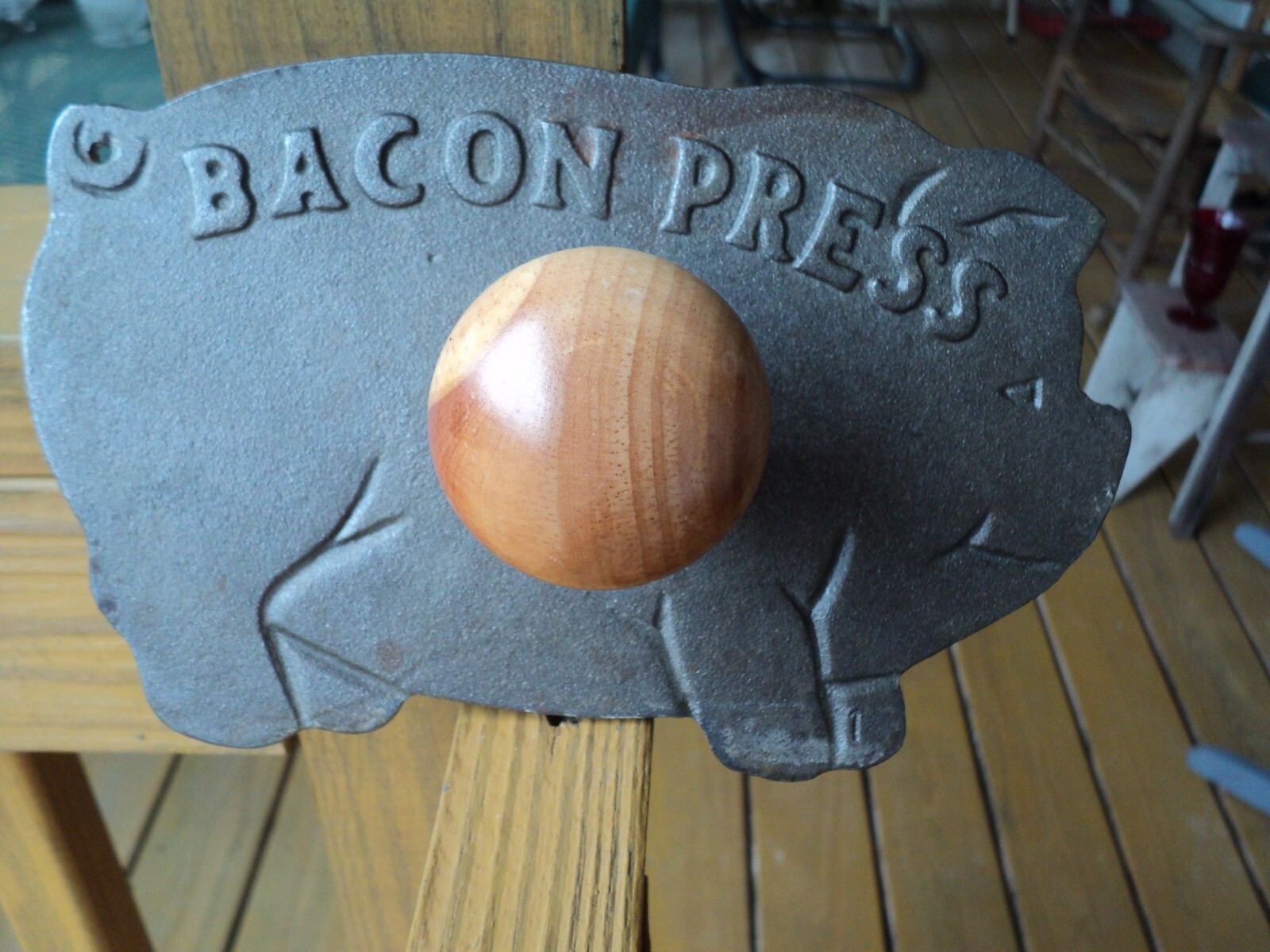 NORPRO PIGGY PIG SHAPED BACON PRESS PROFESSIONAL ESSENTIALS gallery