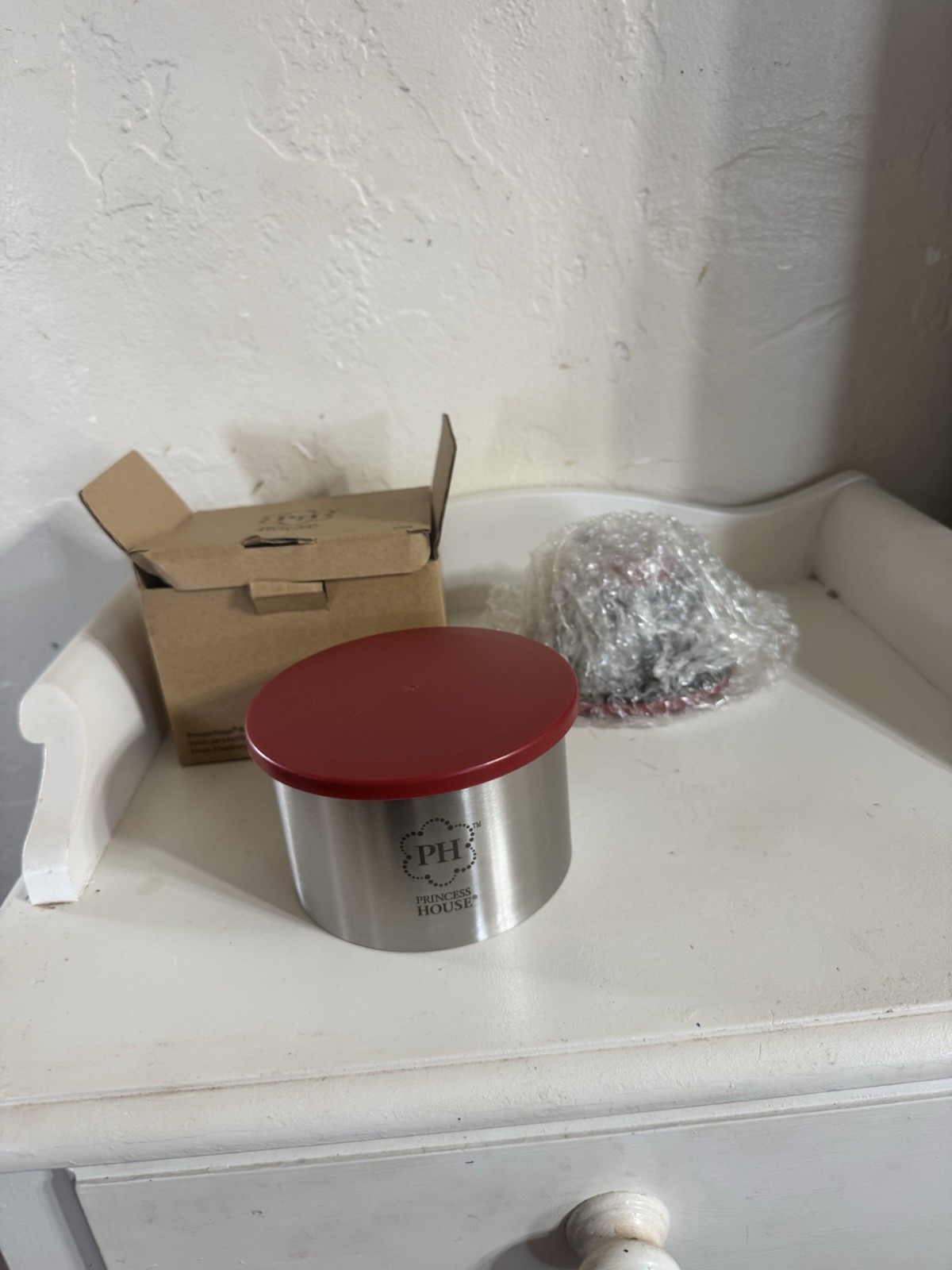 Princess House Stainless Steel Barbecue Ultimate Burger Maker Single Press Red gallery