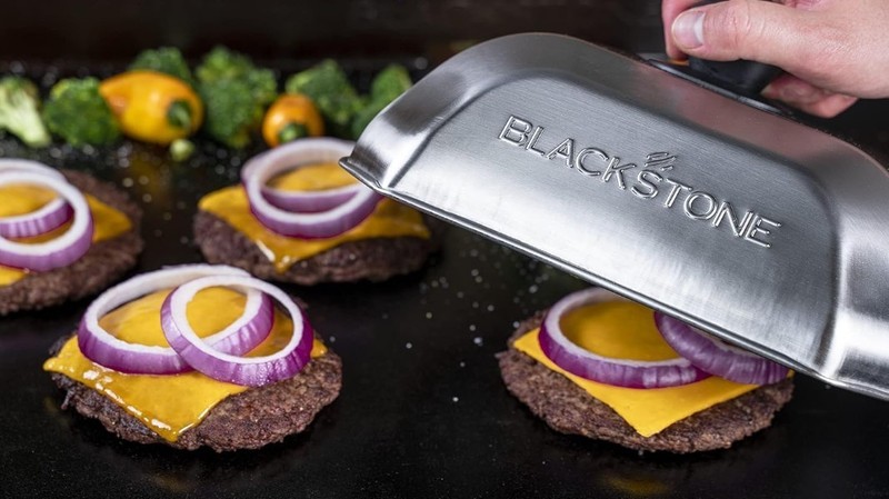 BLACKSTONE Smash Burger Kit, stainless steel BRAND NEW gallery