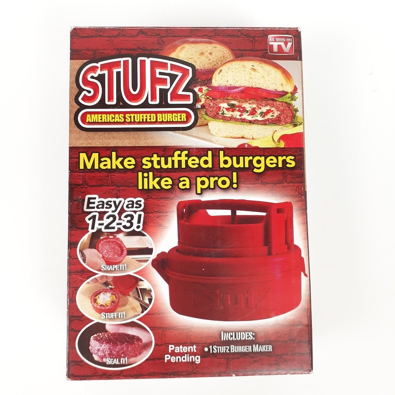 Stufz Stuffed Burger Press Hamburger Patty Maker As Seen On TV gallery