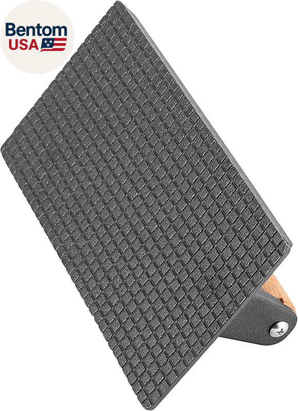 2 PCS 8 X 4 Inch Heavy Duty Cast Iron Grill Press, Flat Bottom Steak Weight Baco gallery