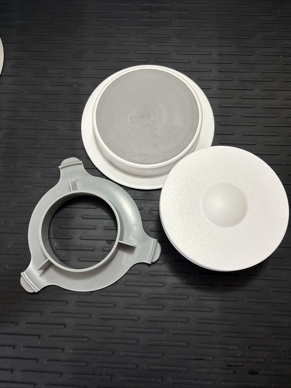 Pampered Chef Burger Slider Press Hamburger Press 3 Piece Set #1174 gallery