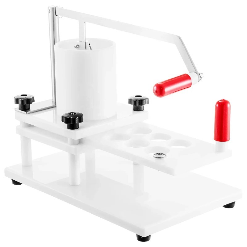Manual Plastic Burger Press Molding Machine 100mm Burger Making Machine gallery