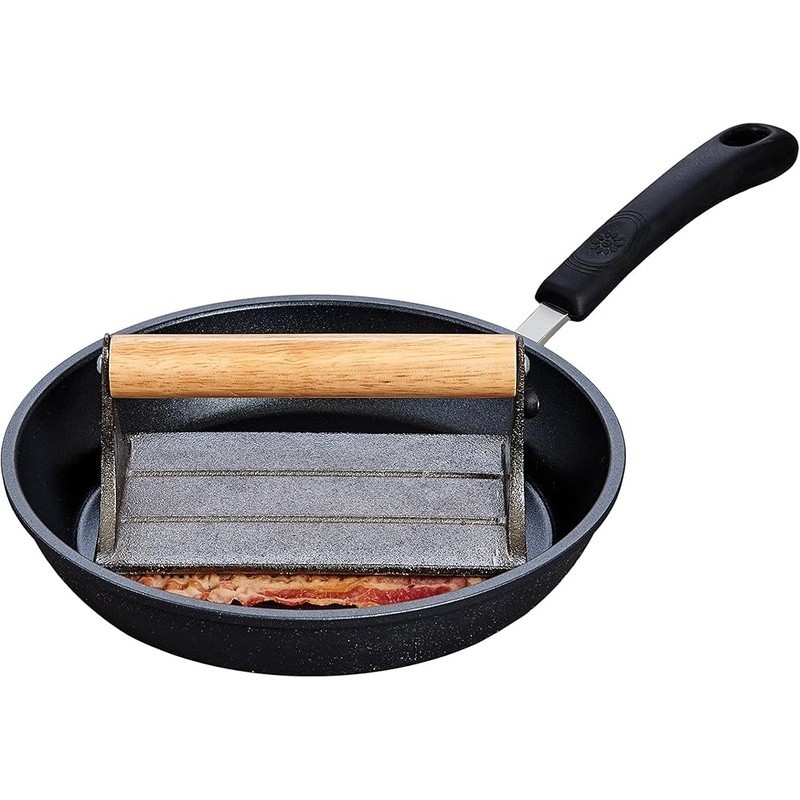 Heavy Duty Cast Iron Bacon Press Cooking Weight Burgers Steaks Quesadillas New gallery
