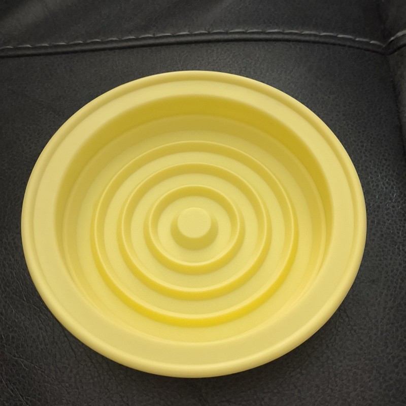 Vtg Robinson’s Burger Press Meat Tastee Rings Foley Alabama USA Yellow gallery