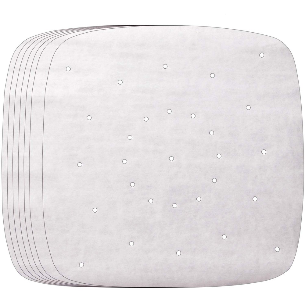 JANYUN 150Pcs 8.5 inch Air Fryer Parchment liners Papers inches, White