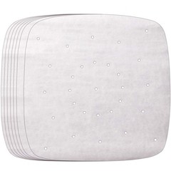 JANYUN 150Pcs 8.5 inch Air Fryer Parchment liners Papers inches, White