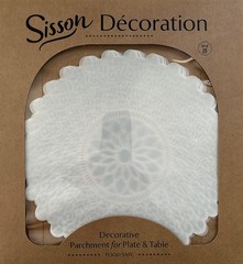Parchment Paper Doilies for Cheese & 7 x 7 inches, Neutral