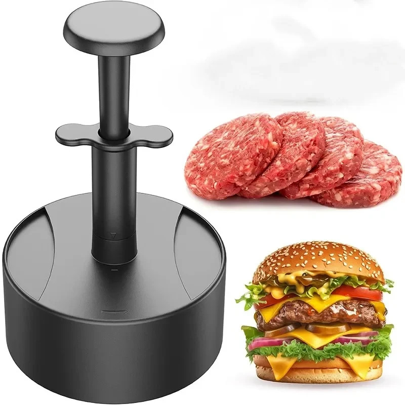 Juicy Stuffed Burger Maker BBQ Grill Non Stick Perfect Patty Mold Tool gallery