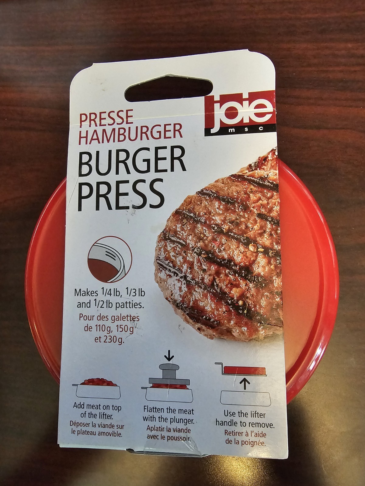 Joie Burger Press New gallery