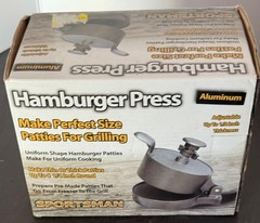 Sportsman Aluminium Hamburger Press