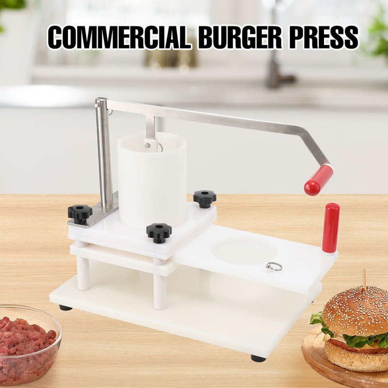 Commercial Hamburger Patty Maker Manual Hamburger Forming Machine Burger Press gallery