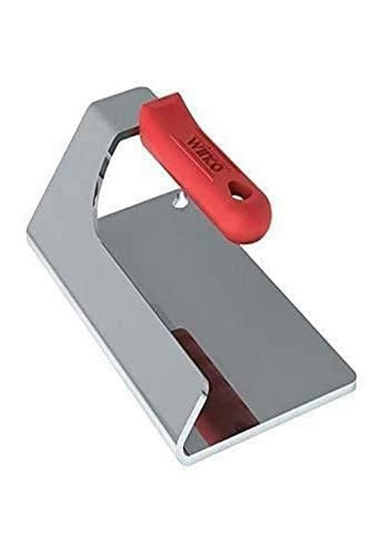 SWS-74, 4L X 7-1/2W-Inch 2 Lbs Stainless Steel Steak Weight with Silicone Sleeve gallery