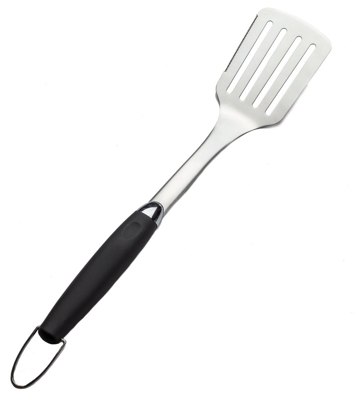 3 Piece Stainless Steel BBQ Grill Tool Set w/Tongs, Spatula & Fork - Accessor... gallery