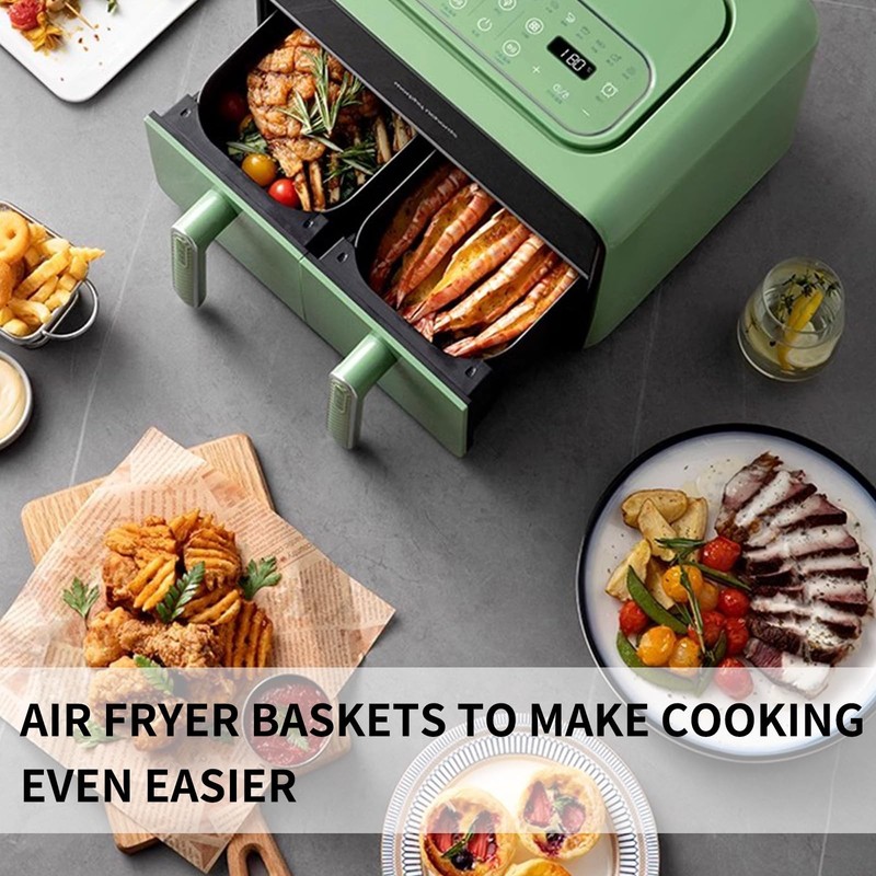 200 Sheets Air Fryer Liners Disposable 5.5 x 8.3 inch, as the pictures shown gallery