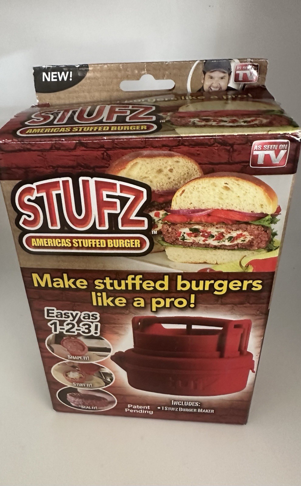 Stufz Stuffed Burger Press - Hamburger Patty Maker - As Seen On TV gallery