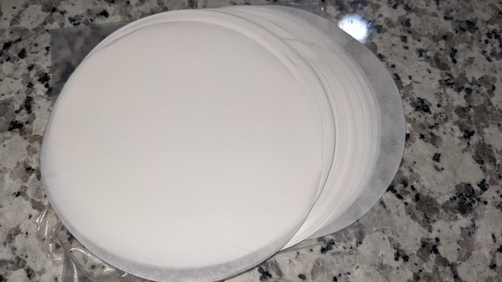 Hamburger Patty Paper 100 Pcs 4 Inch Non Stick Round Sheets for Burger Press Fre gallery