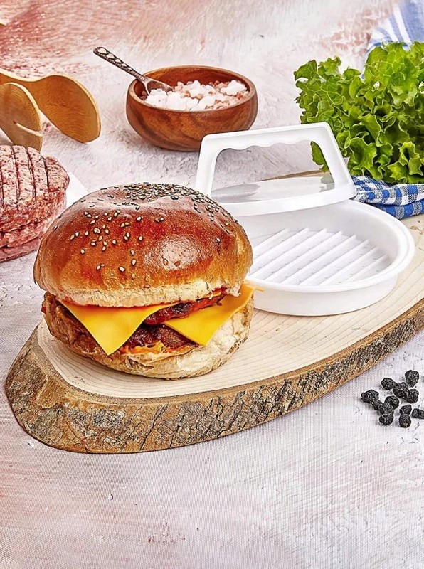 1pc Hamburger Press Mold - BBQ Party Meat Grill Burger Maker - NEW* gallery