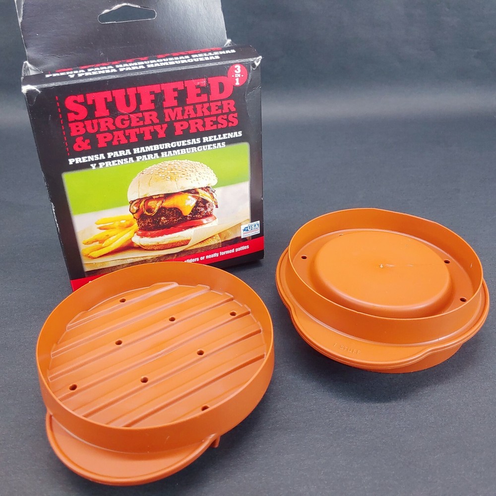 Nordic Ware Stuffed Burger Maker Press 3 in 1