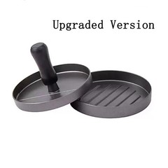 Hamburger Patty Maker Grill Press Large Round Burger Metal Mould Cooking Tools