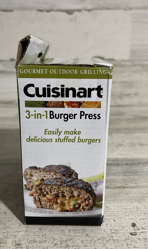 Cuisinart 3 in 1 Smashed Burger Press gallery