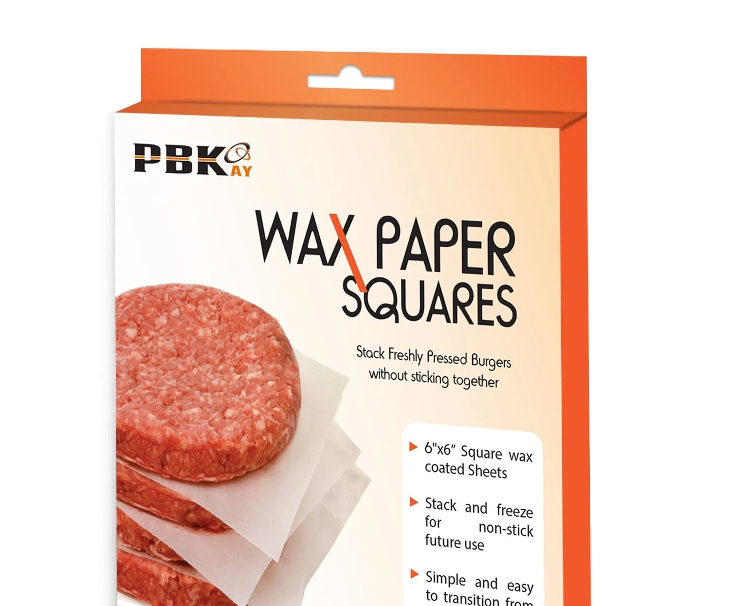 Kitchen 1/4 lb Burger Press Hamburger Sausage Patties+1000 BOX OF Patty Papers gallery