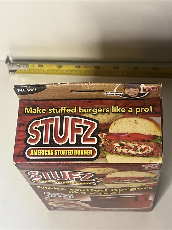 Stufz Stuffed Burger Press - Hamburger Patty Maker - As Seen On TV gallery