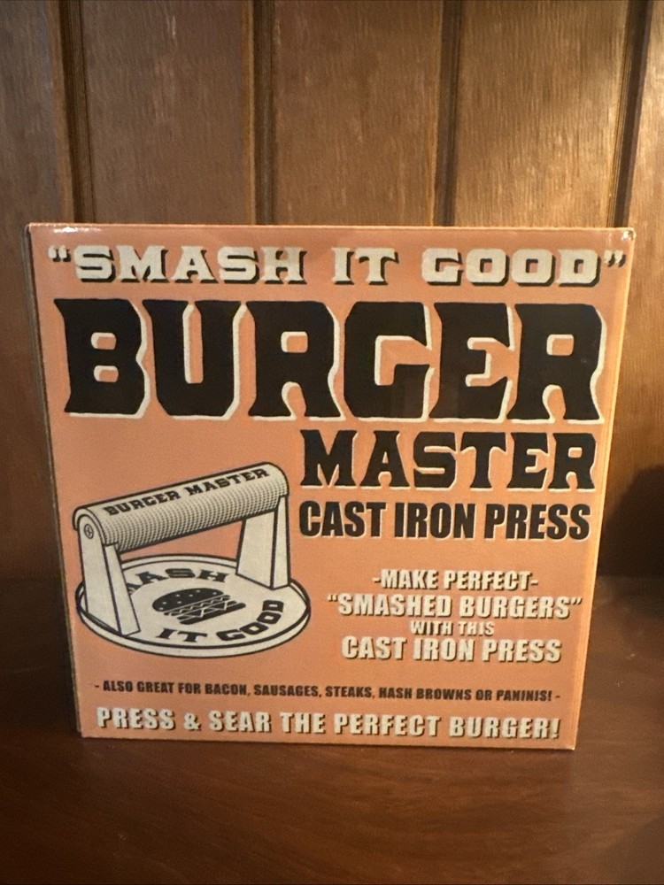 Burger Master Cast Iron Press (Trixie Milo)