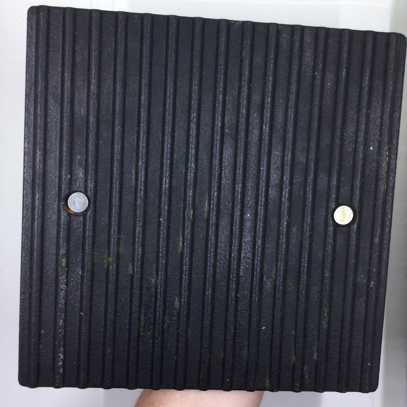 PAMPERED CHEF - PANINI Heavy SQUARE GRILL Press BURGER Bacon 8.5" gallery