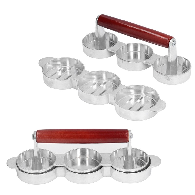 Hamburger Press Patty Mold Mini Burger Press Maker for Outdoor Picnic Camping gallery