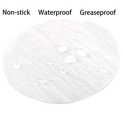 1500pcs Non-Stick Hamburger Patty Paper, 4.5" Round Wax Sheets for Freezing & BB gallery