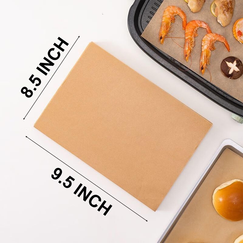Air Fryer Liners Disposable for CHEFMAN 125pcs 8.5" x 9.5", Natural gallery